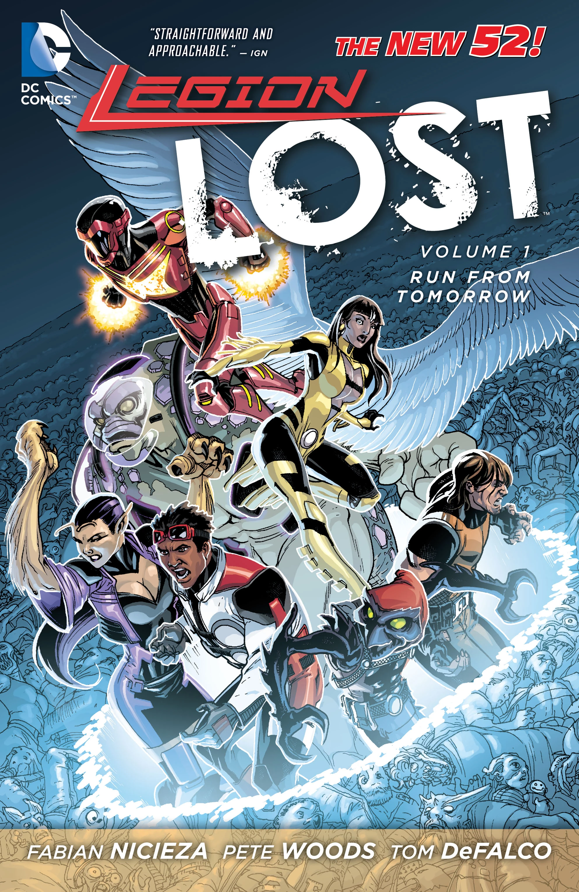 Legion Lost Vol. 1: Run From Tomorrow (DC, 2018) cover